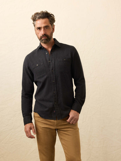 Heirloom Portuguese Flannel Shirt - Salema Storm