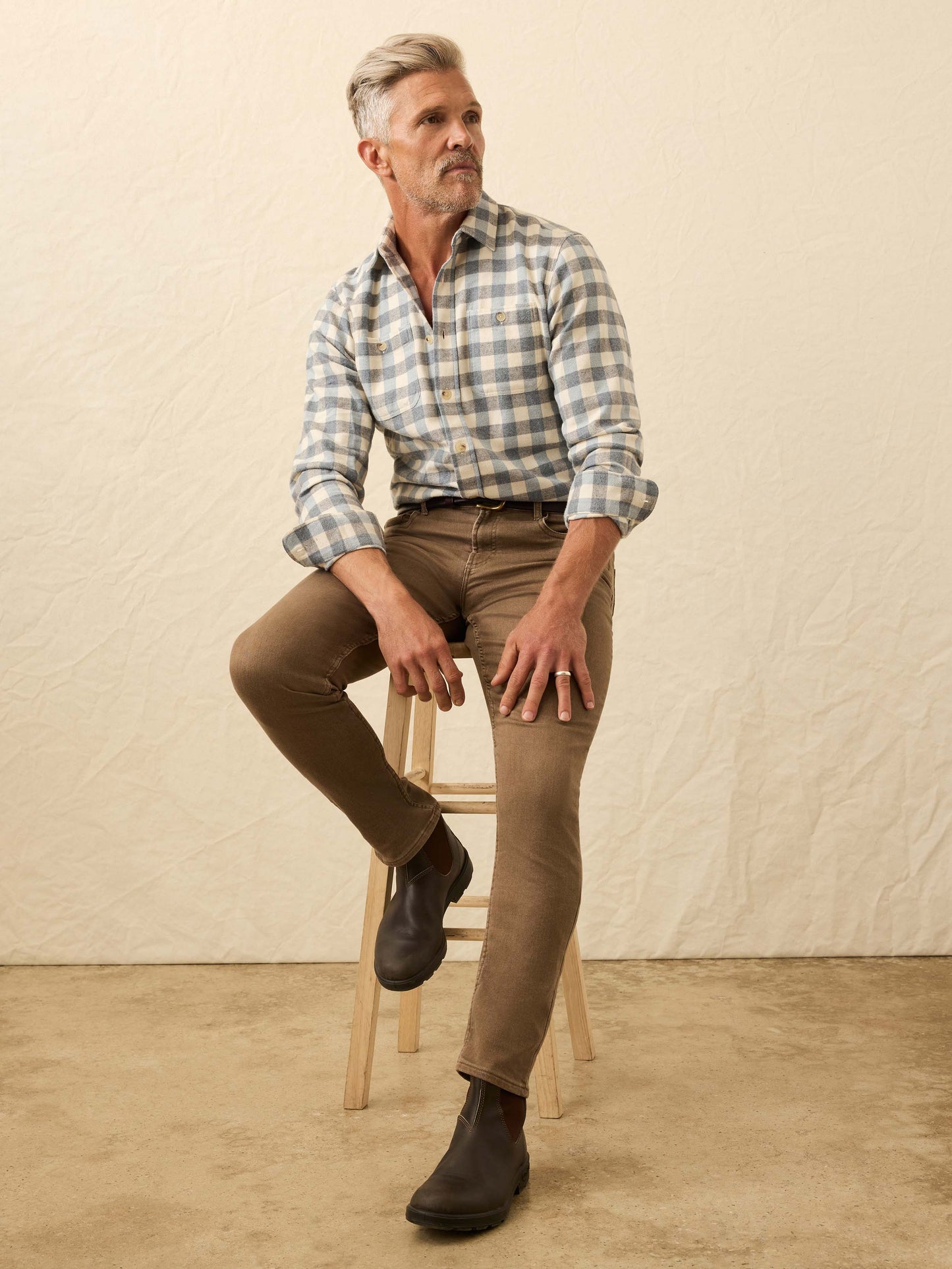 Heirloom Portuguese Flannel Shirt - Samarra Beach Buffalo
