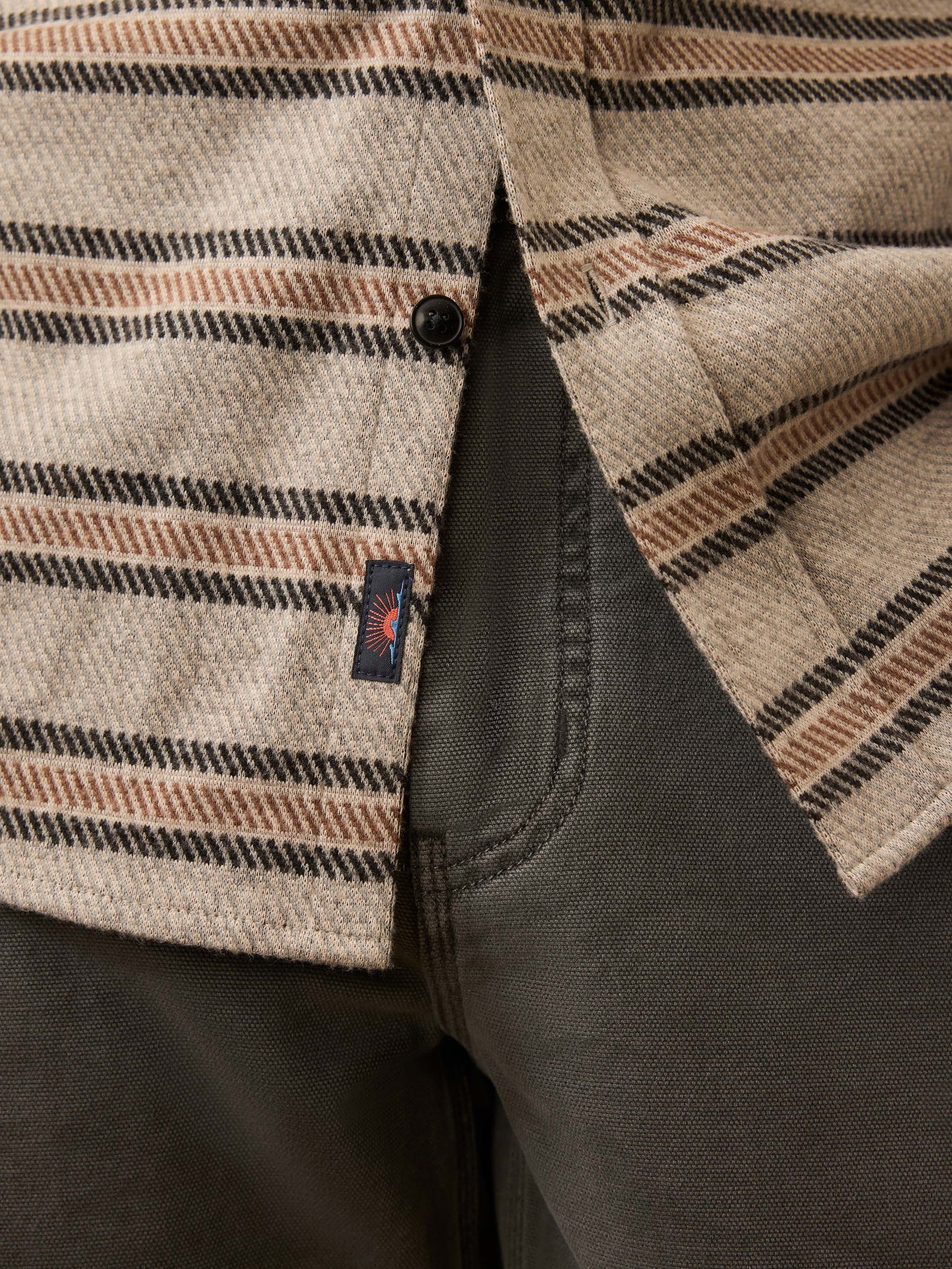 Legend™ Sweater Shirt - Rock Coast Stripe