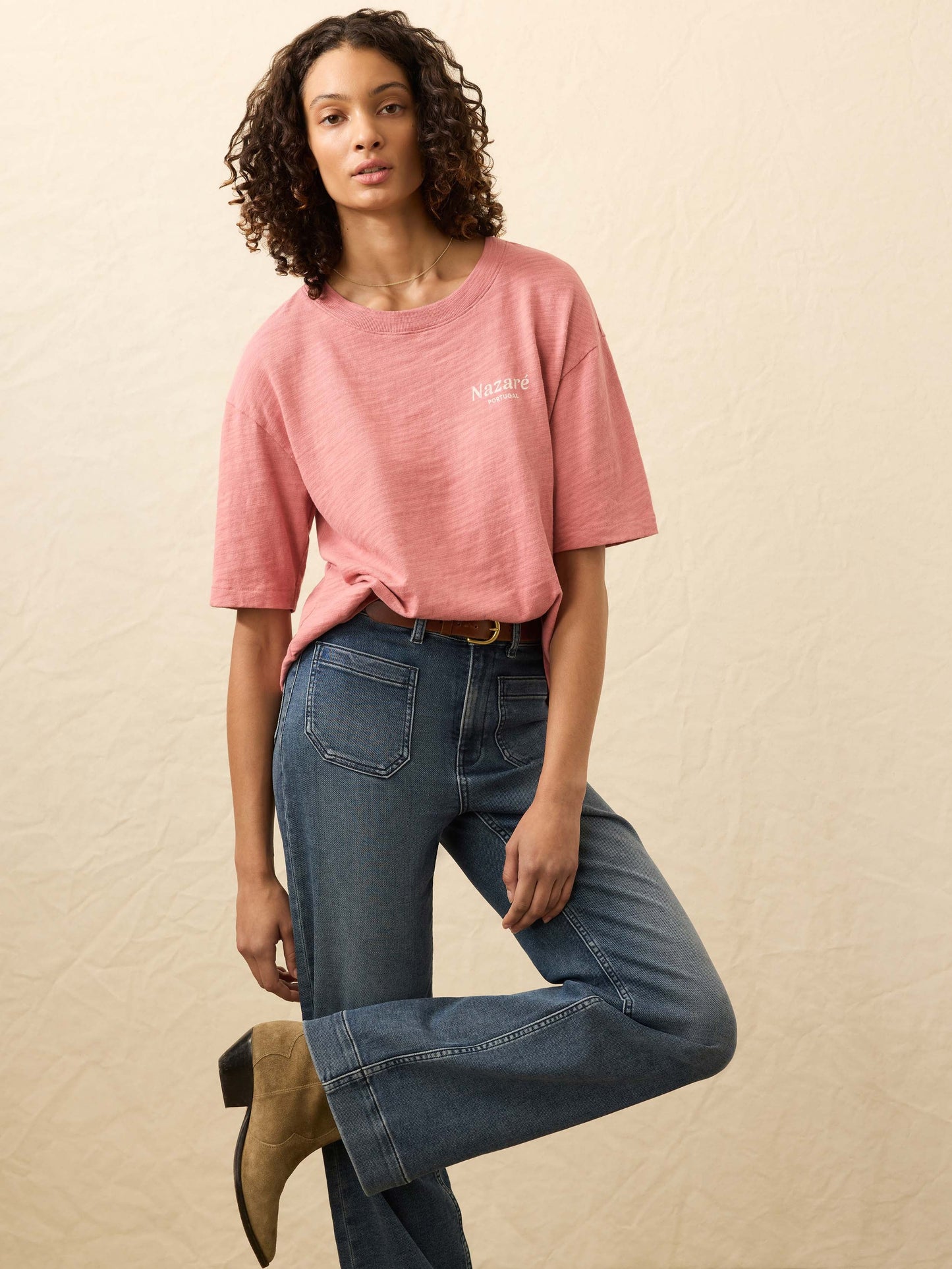 Sunwashed Regenerative Tee - Faded Flag