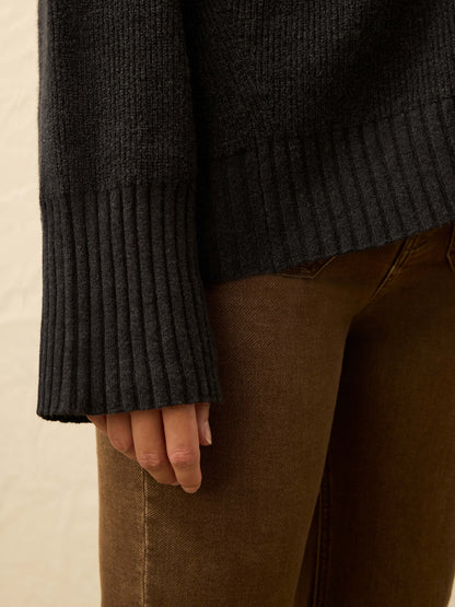 Jackson Cardigan - Charcoal Heather
