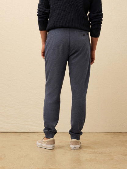 Aspen Lounge Cashmere Sweatpant - Night Ocean Melange