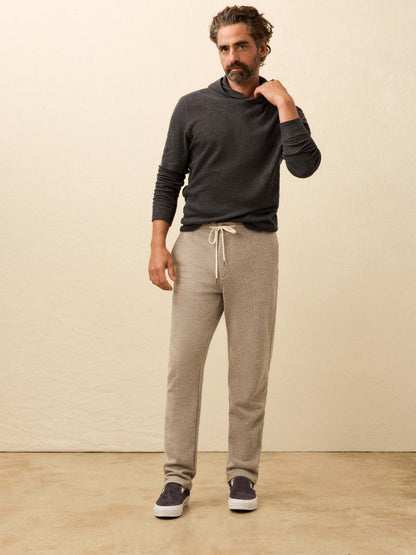 Inlet Jogger Pant - Ivory Hill Melange