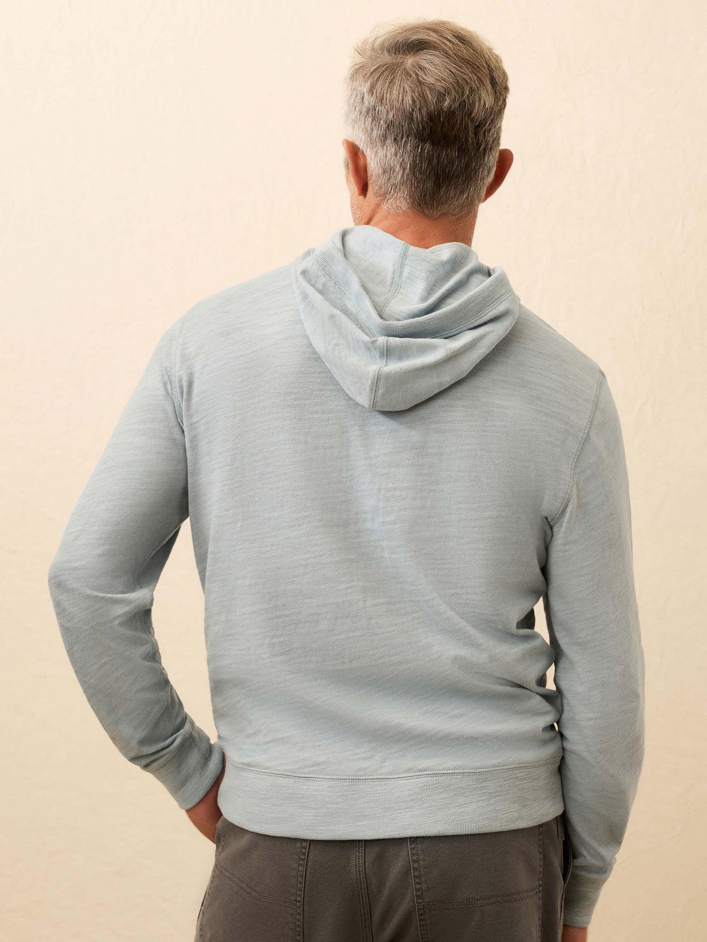 Sunwashed Organic Hoodie - Alaskan Blue