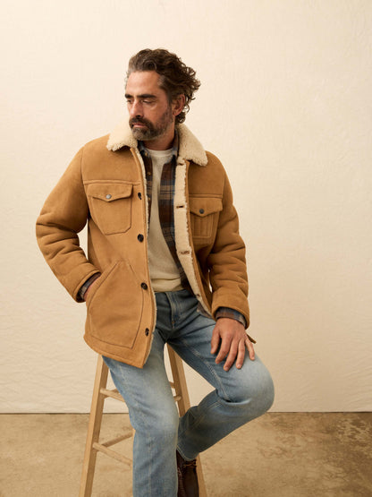 Shearling Coat - Eagle River Brown