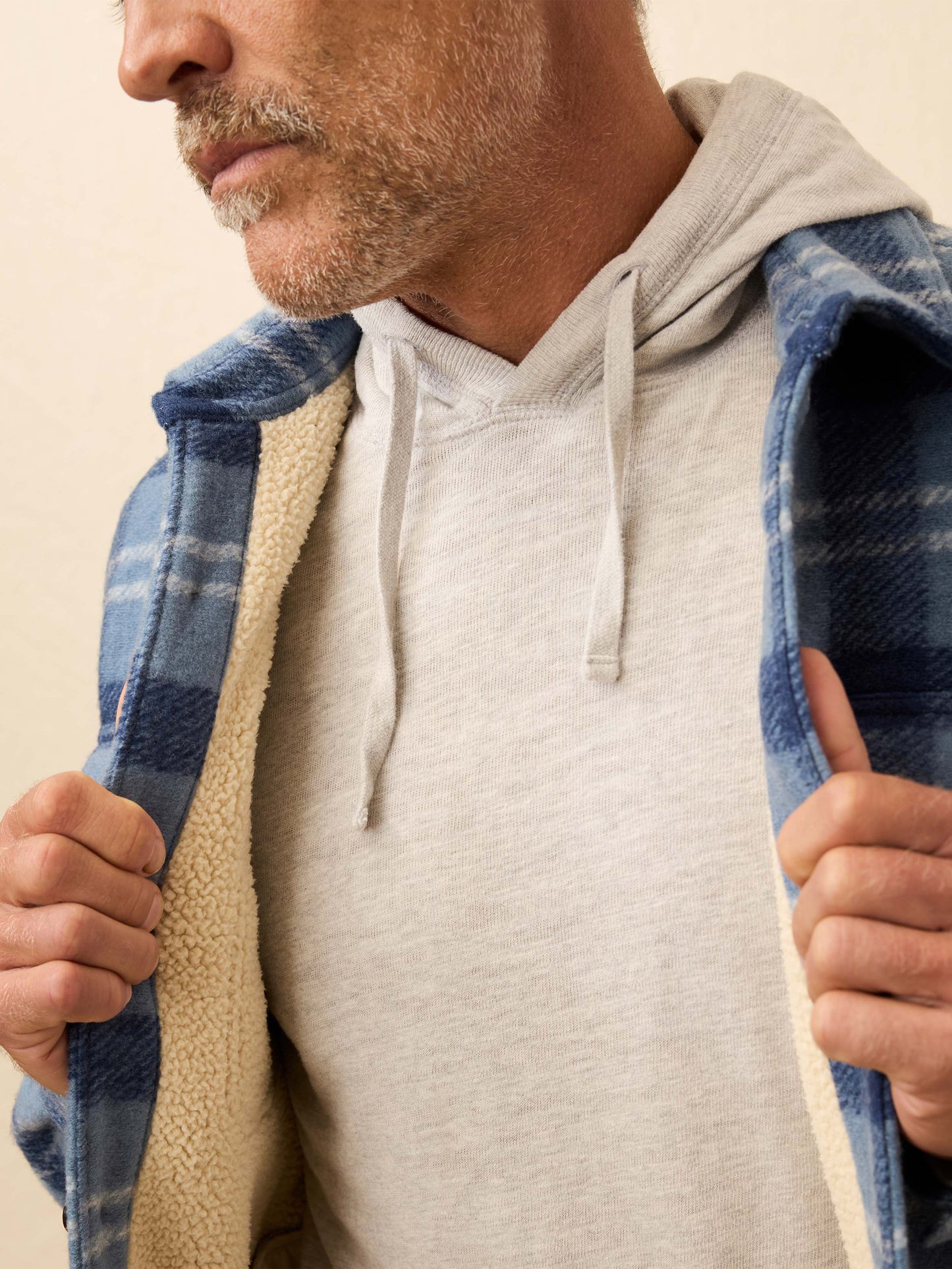 Range Fleece Lined CPO - Vintage Blue Plaid
