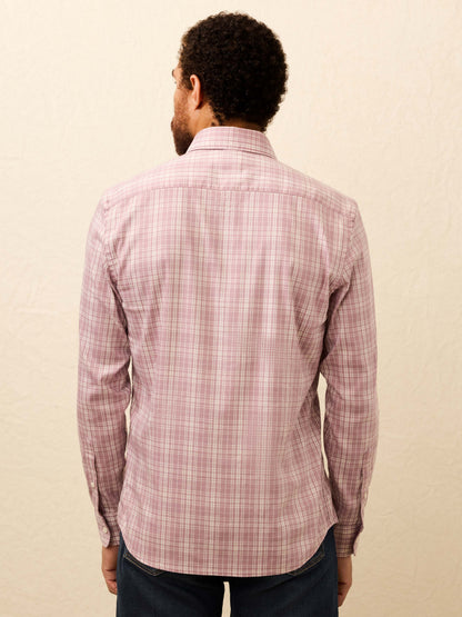 The Movement™ Shirt - Plum Cloud Plaid