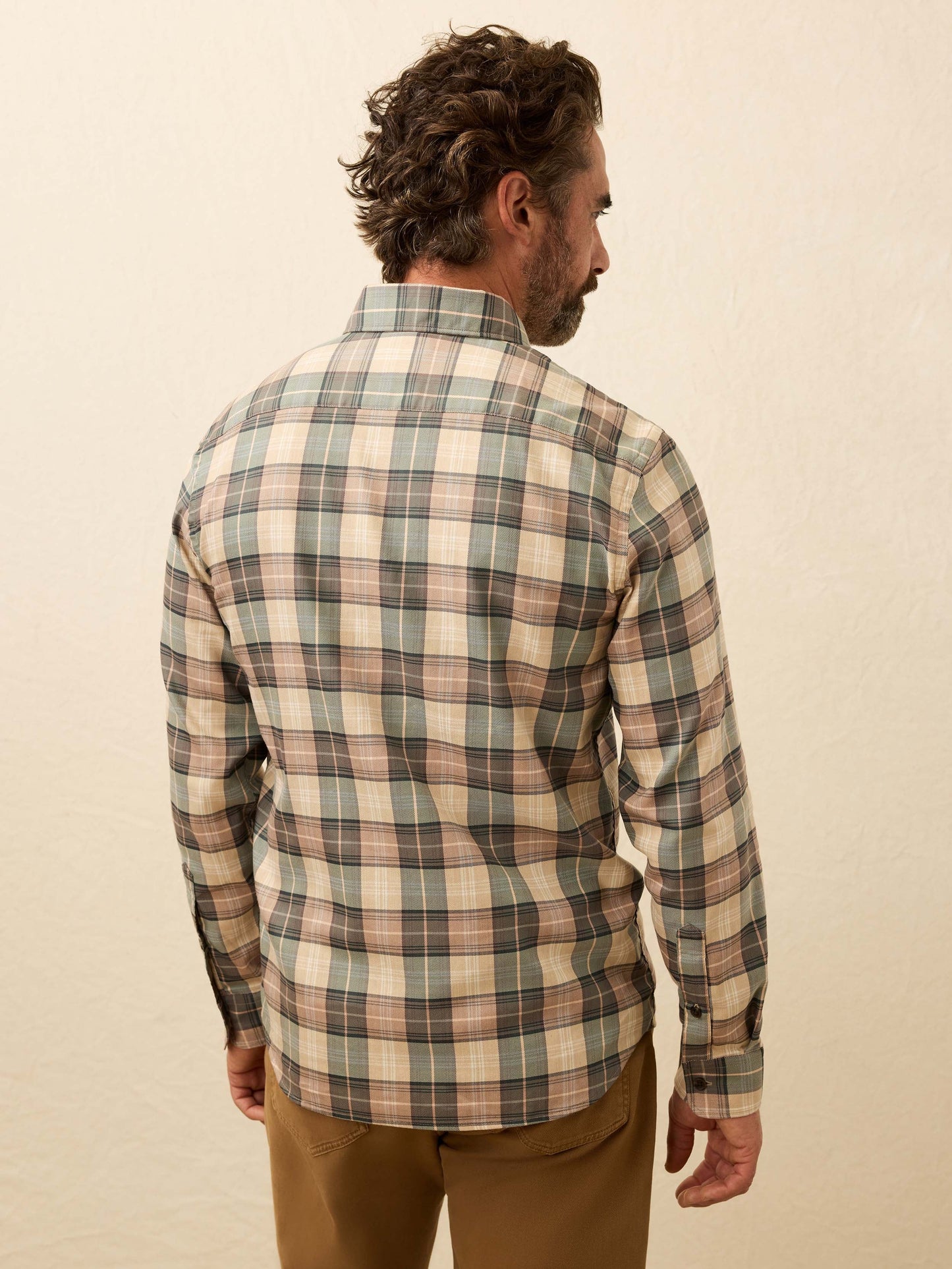 Soft Twill Movement™ Shirt - Olive Sands Plaid
