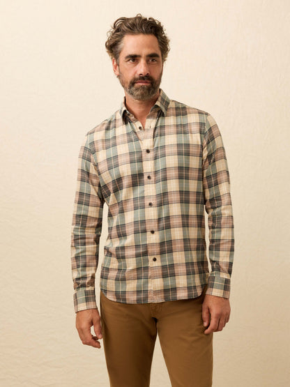 Soft Twill Movement™ Shirt - Olive Sands Plaid