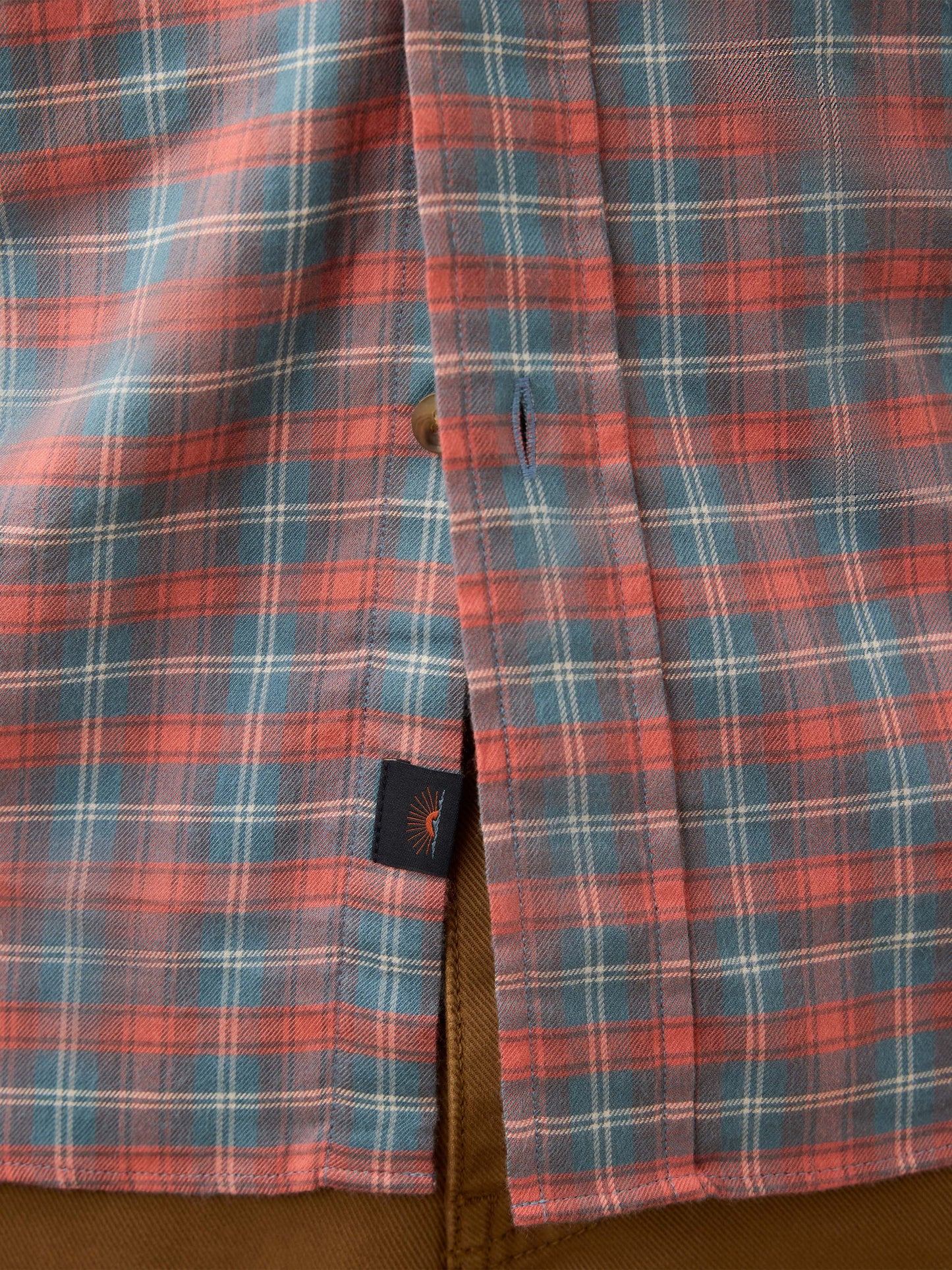 Movement™ Brushed Shirt - Blue Sierra Plaid