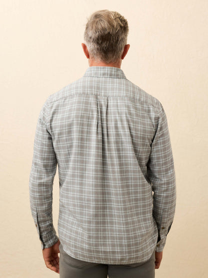 Movement™ Brushed Shirt - Ice Island Plaid