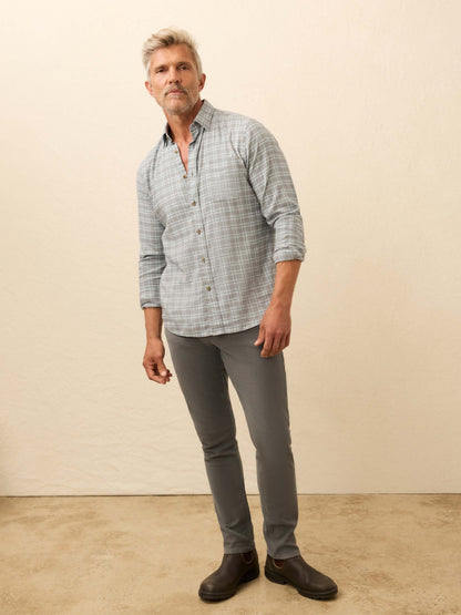 Movement™ Brushed Shirt - Ice Island Plaid