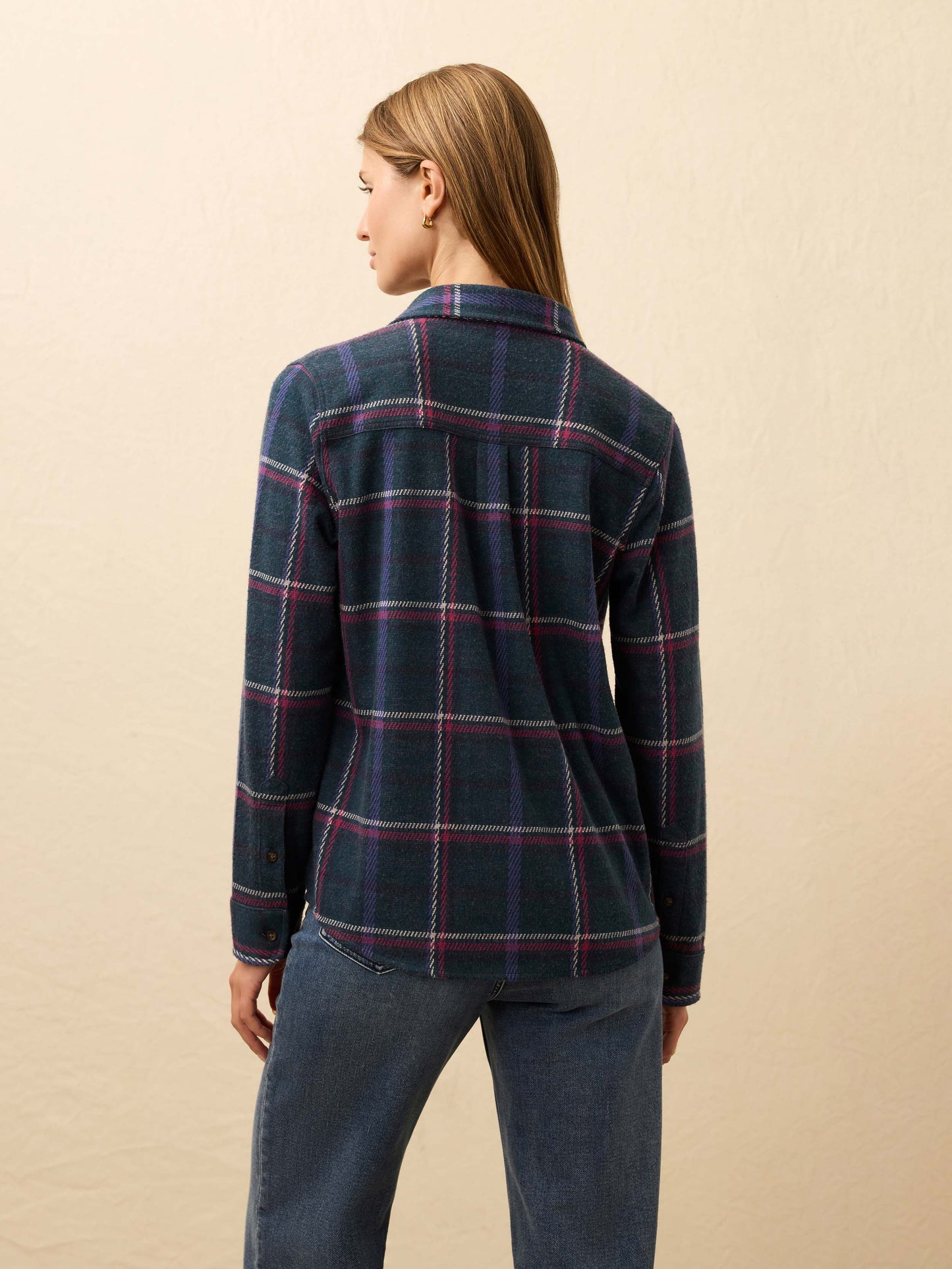 Legend™ Sweater Shirt - Northern Lights Plaid