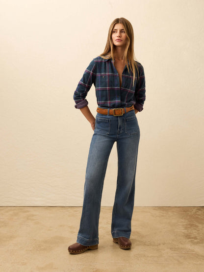 Legend™ Sweater Shirt - Northern Lights Plaid