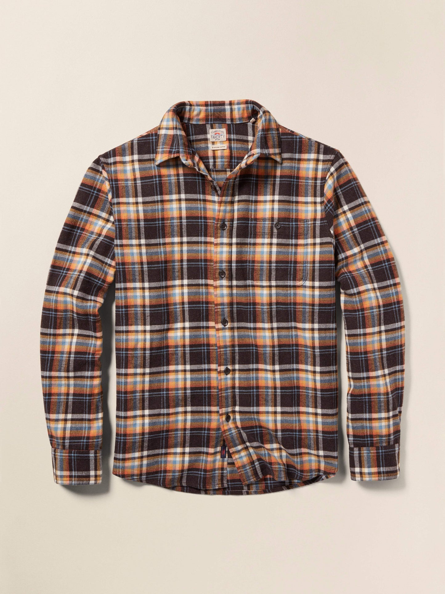 Super Brushed Flannel - Walnut Wood Plaid