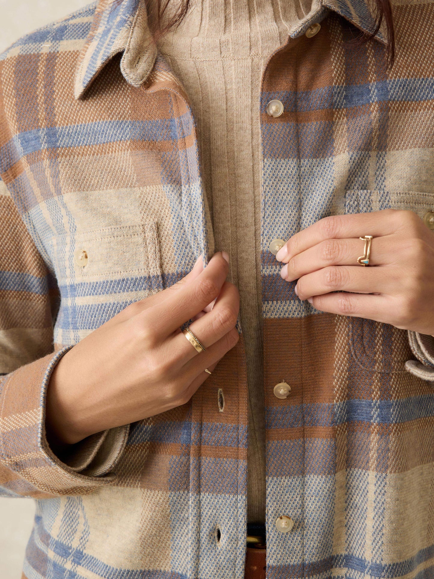 Legend Sweater Shirt - Rockland Plaid