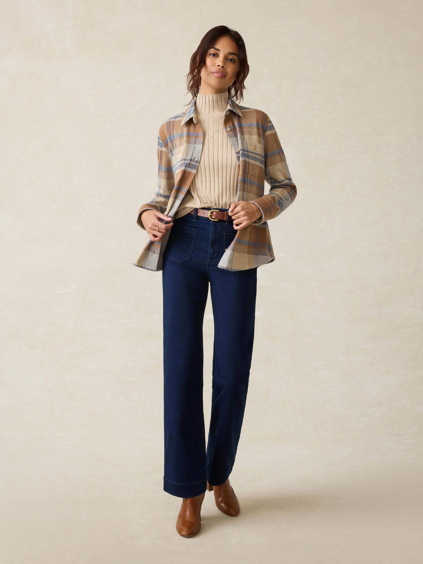 Legend Sweater Shirt - Rockland Plaid