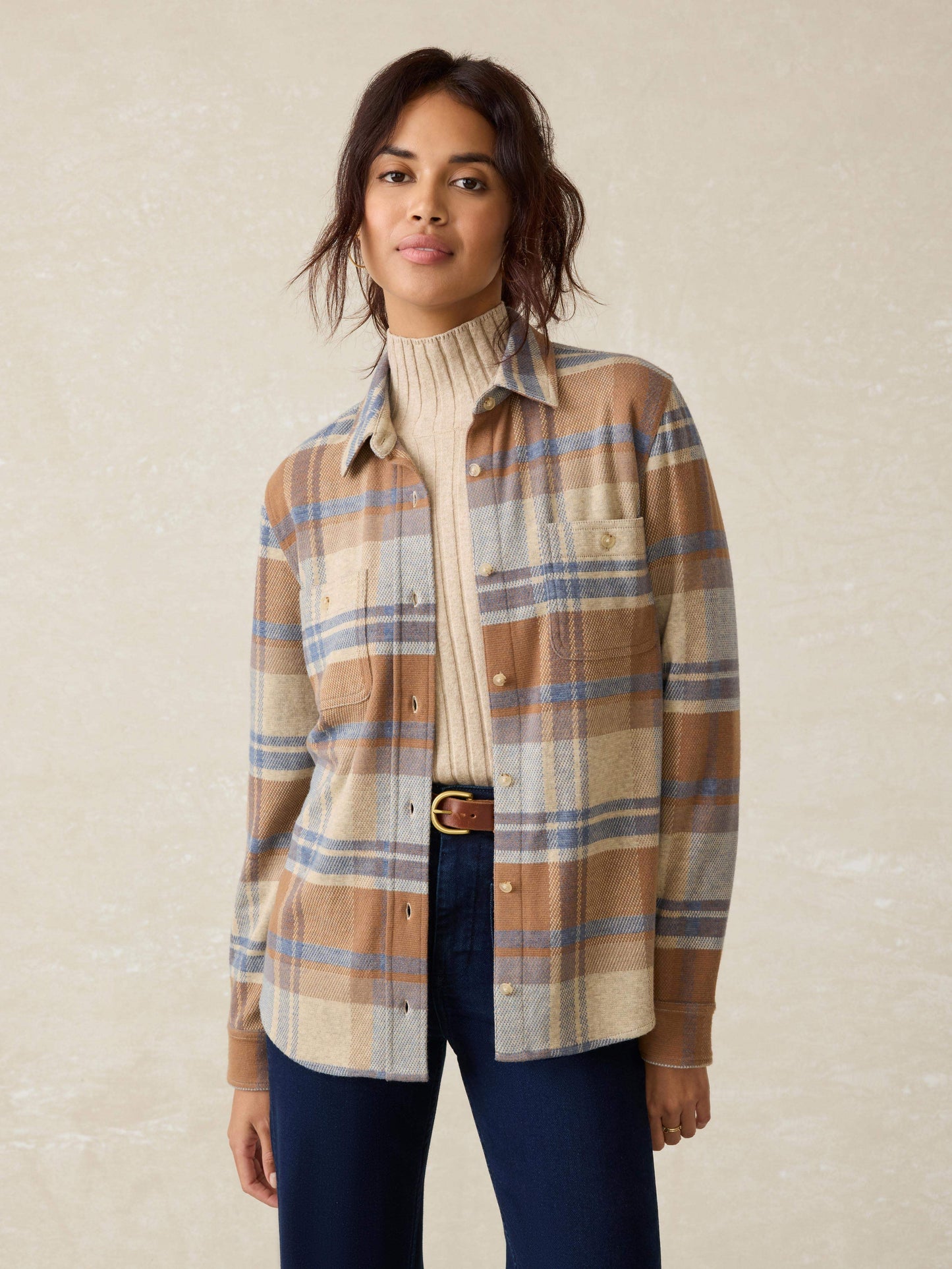 Legend Sweater Shirt - Rockland Plaid