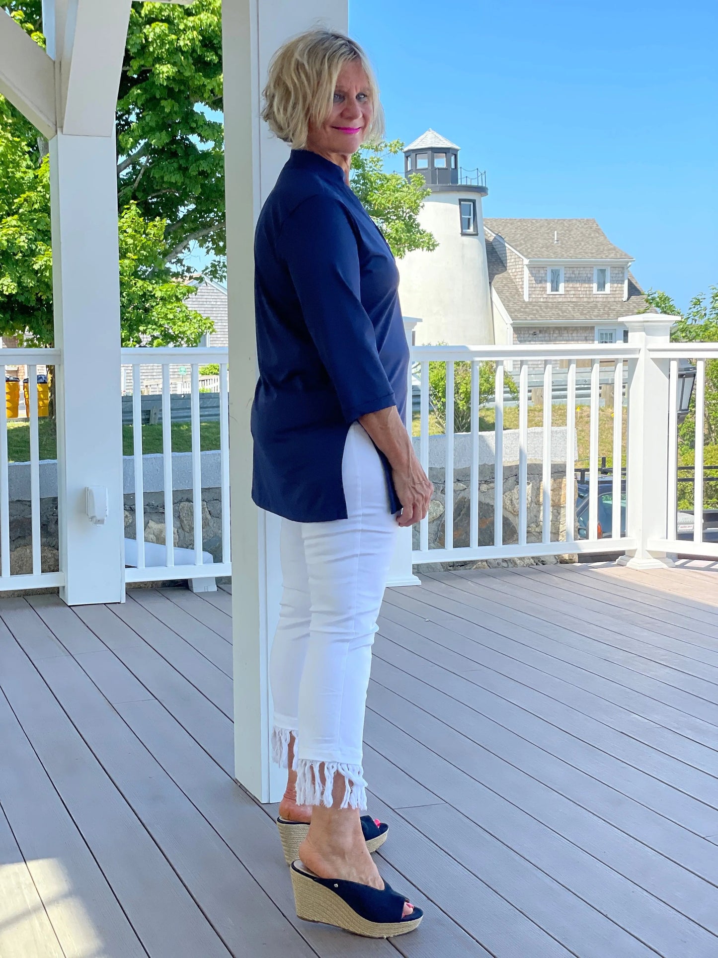 NAVY TUNIC