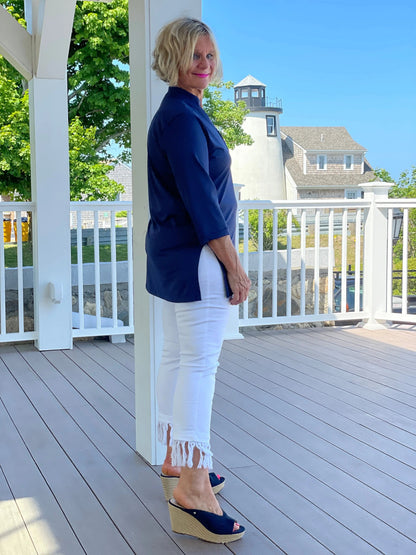 NAVY TUNIC