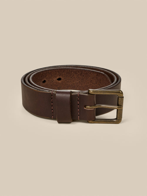 Leather Belt - Brown