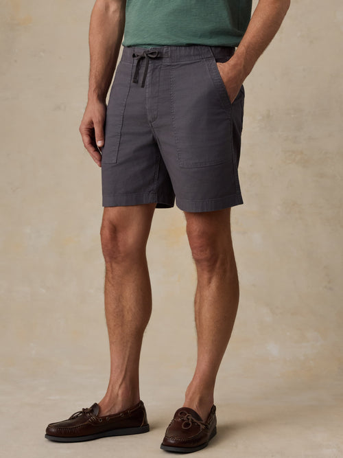 Dune Utility Short - Graphite Tide