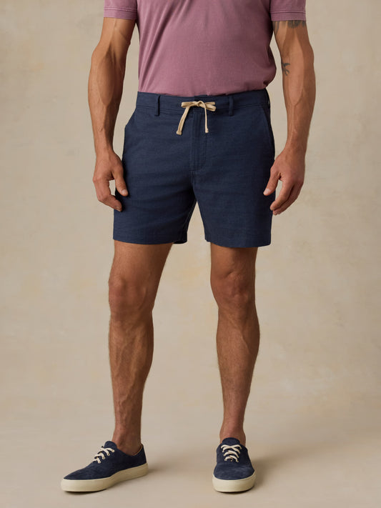 Movement™ Linen Short - Deep Sea Navy