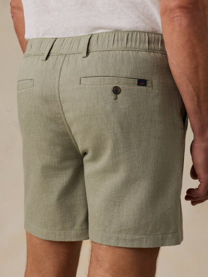 Movement™ Linen Short - Sage Cliff