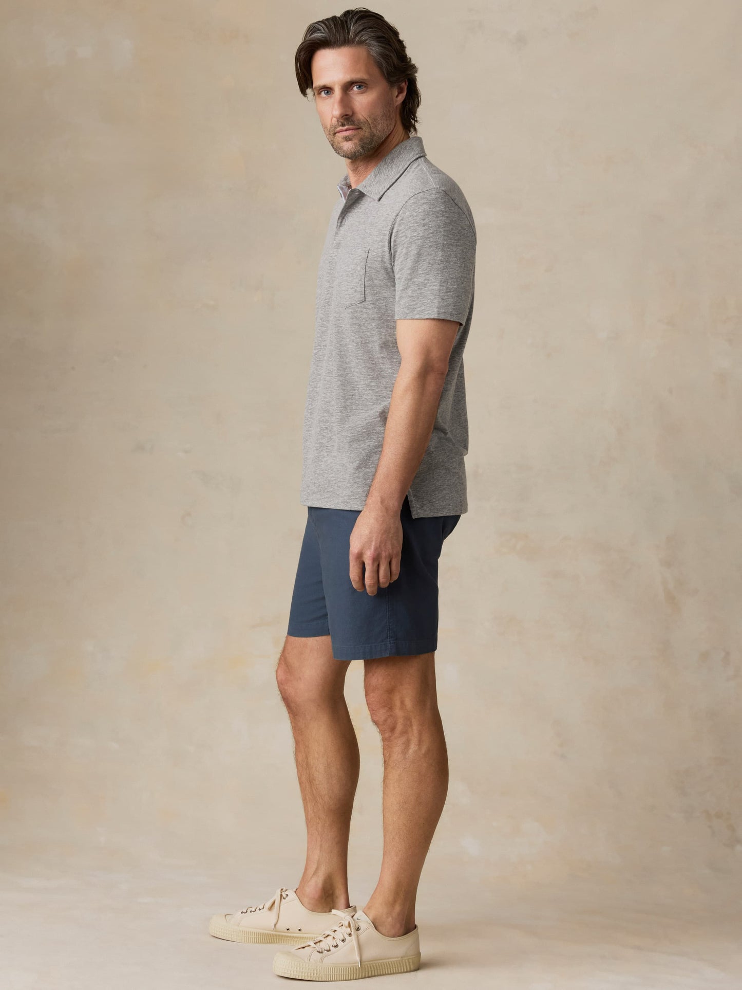 Essential Drawstring Short - Blue Nights