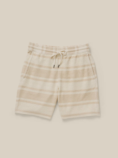 Whitewater Sweatshort - Ivory Desert Stripe
