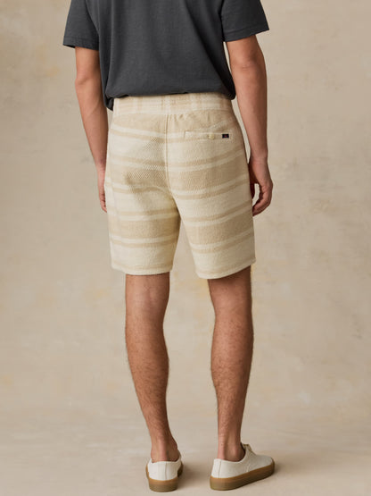 Whitewater Sweatshort - Ivory Desert Stripe