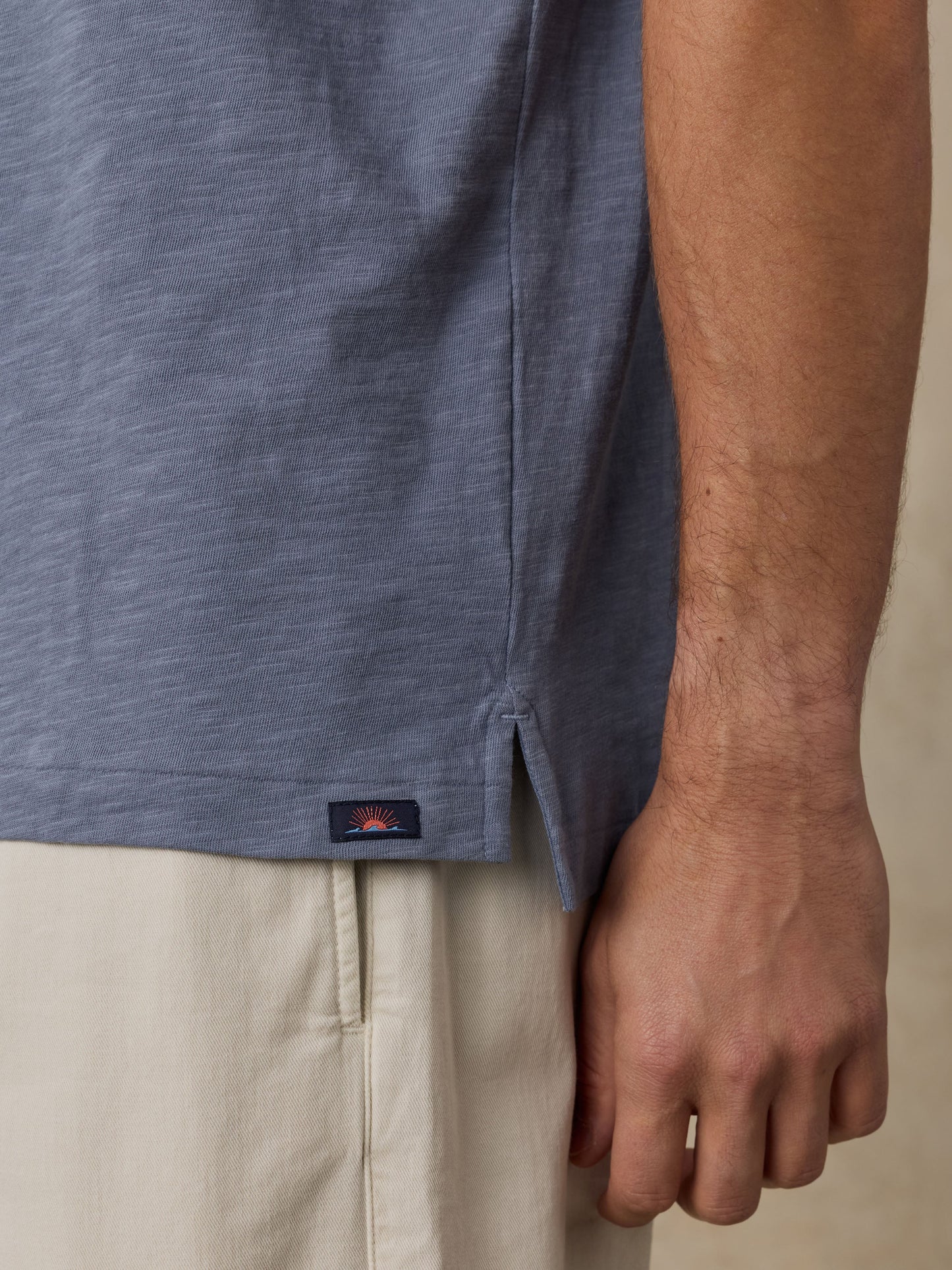 Sunwashed T-Shirt Polo - Flint