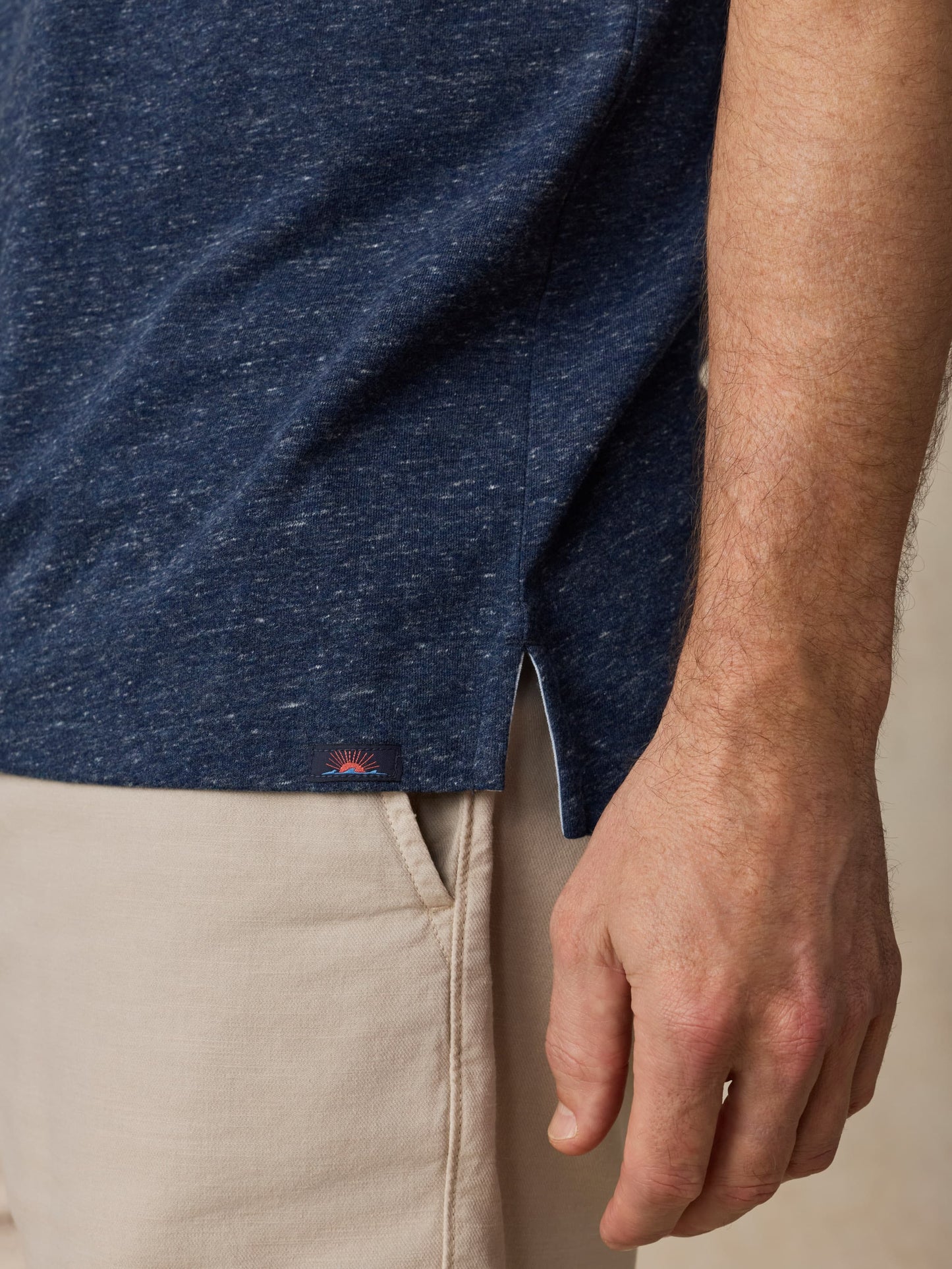Short-Sleeve Breeze Polo - Midnight Skies Heather