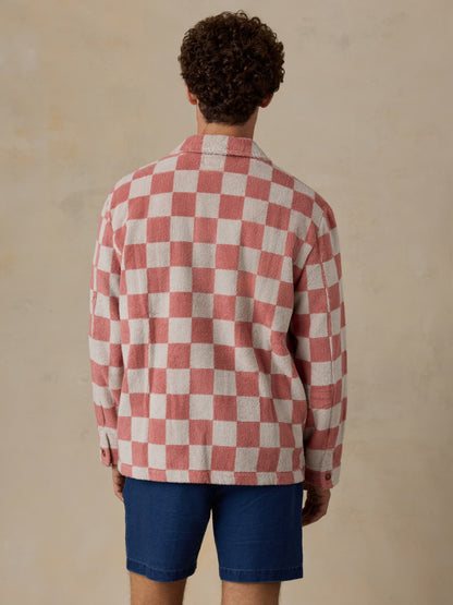 Cabana Apres Jacket - Red Shell Buffalo