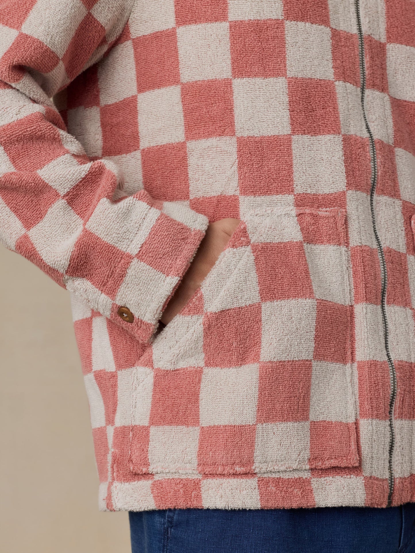 Cabana Apres Jacket - Red Shell Buffalo