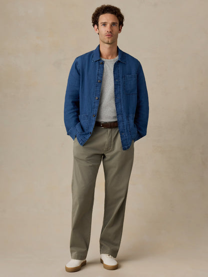 Indigo Studio Jacket - Island Indigo Wash