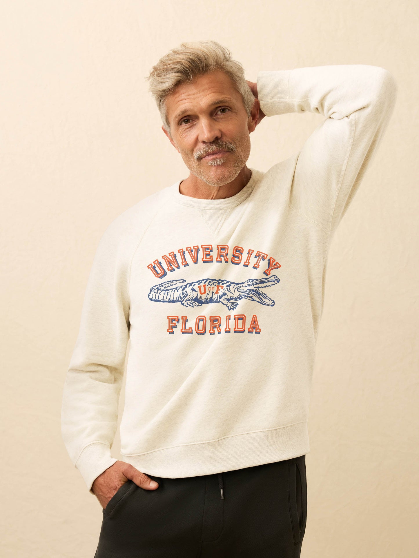 University of Florida High Standard Fleece Crewneck - Cabo Blanco