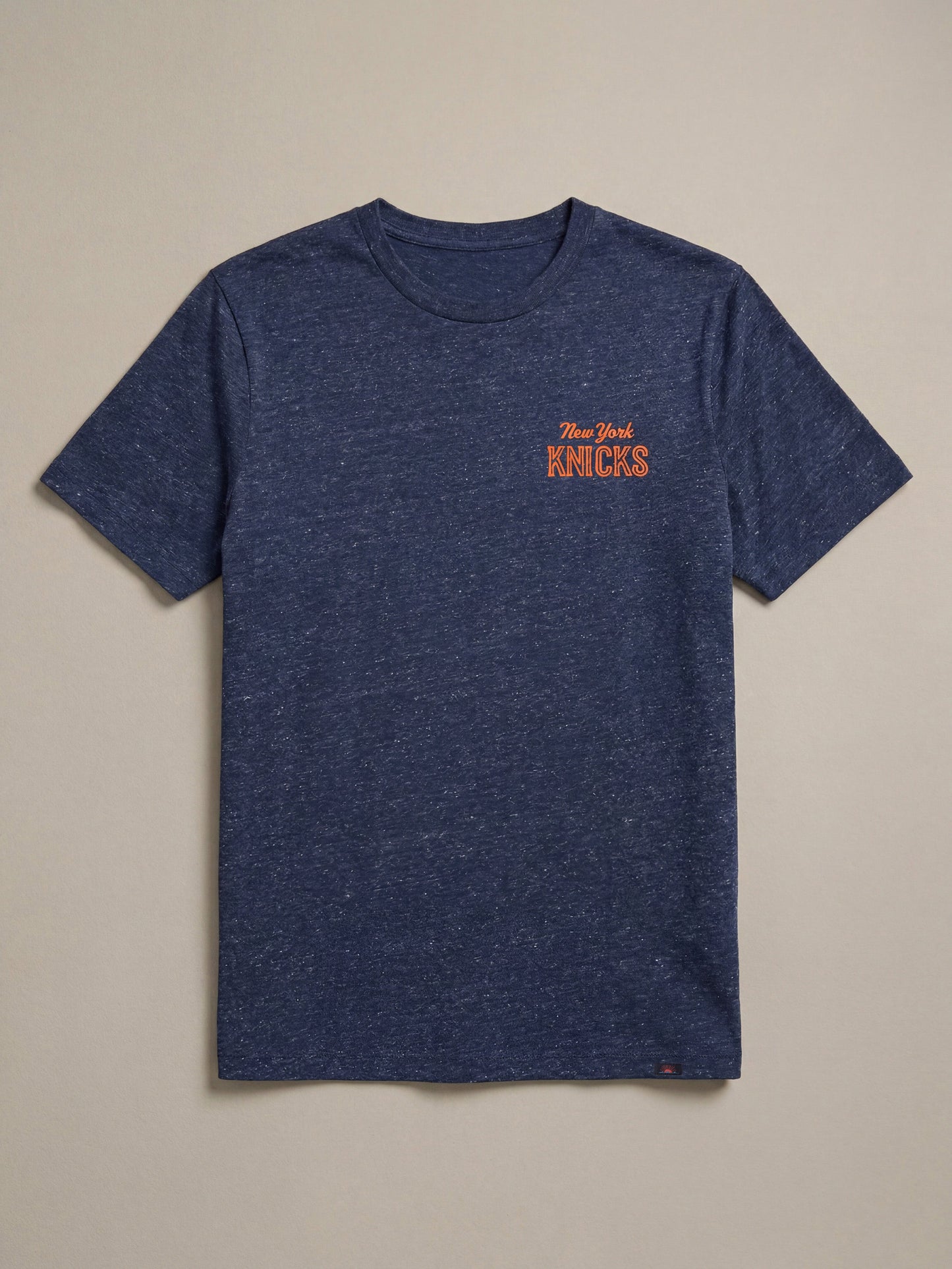 NY Knicks Short-Sleeve Breeze Tee - Midnight Skies Heather