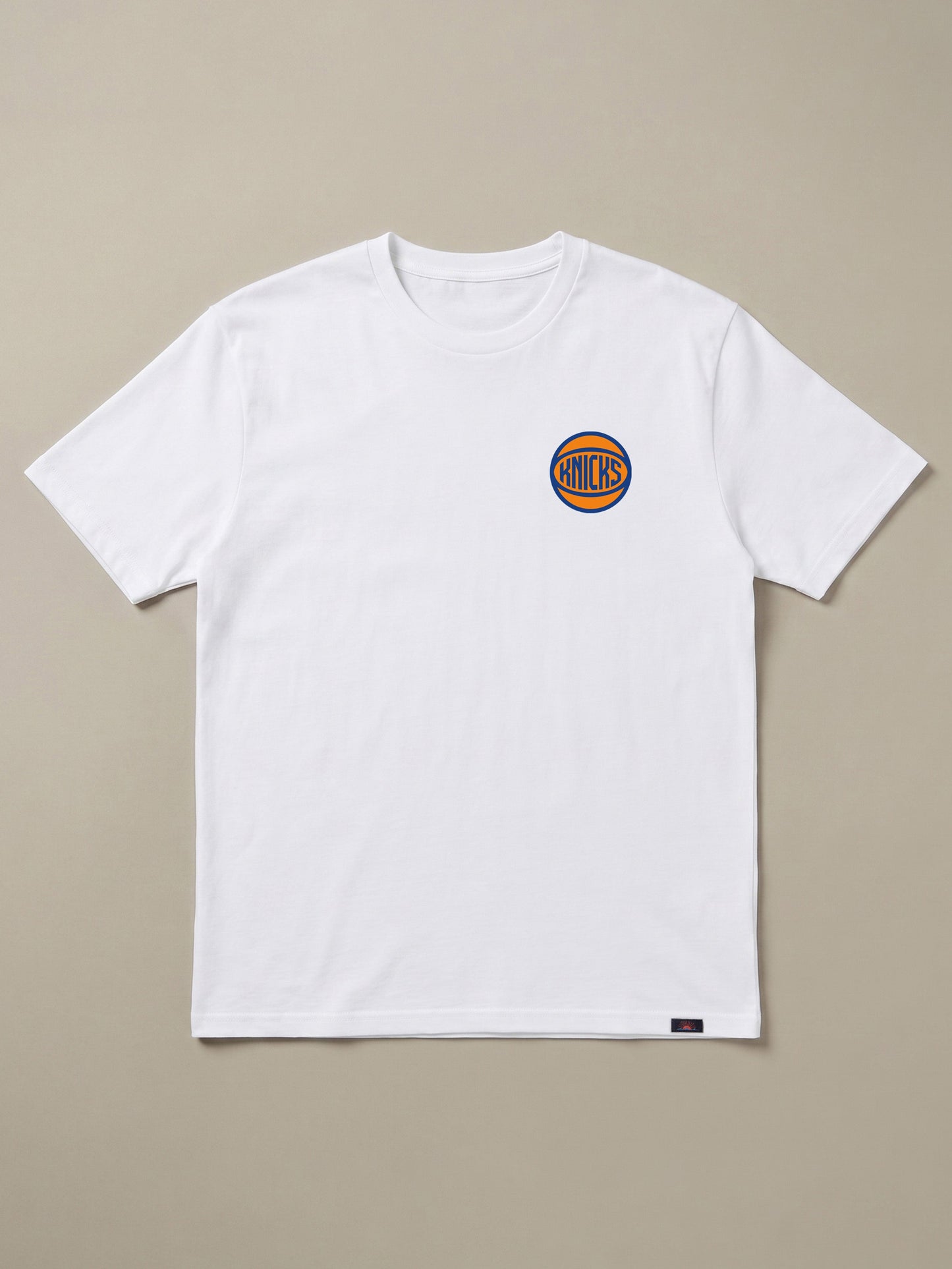 NY Knicks Sunwashed Regenerative Tee - White