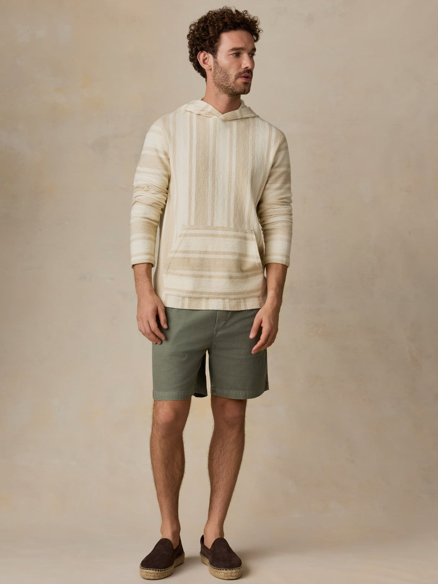 Whitewater Hoodie - Ivory Desert Stripe