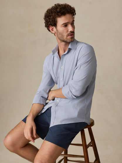 The Movement™ Shirt - Sapphire Cloud Stripe