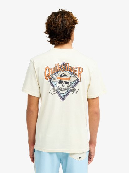 One Piece Pirates Island Short Sleeve T-Shirt - Black/White