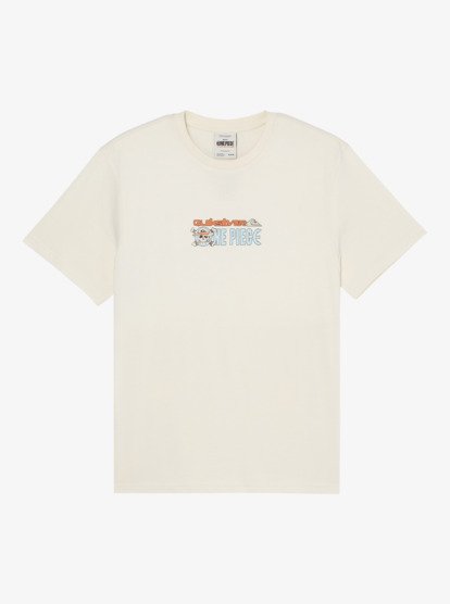 One Piece Pirates Island Short Sleeve T-Shirt - Black/White