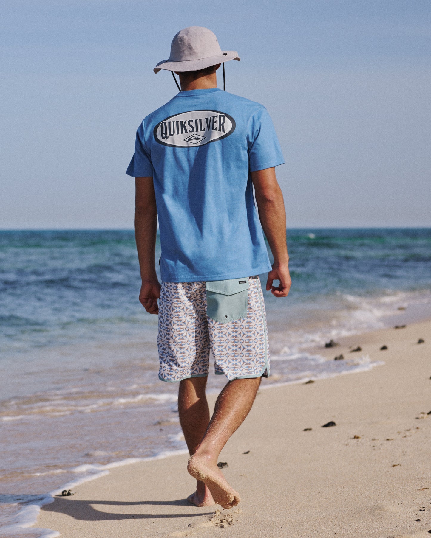 Dolby Short Sleeve Knit T-Shirt - Quiet Harbor Heather