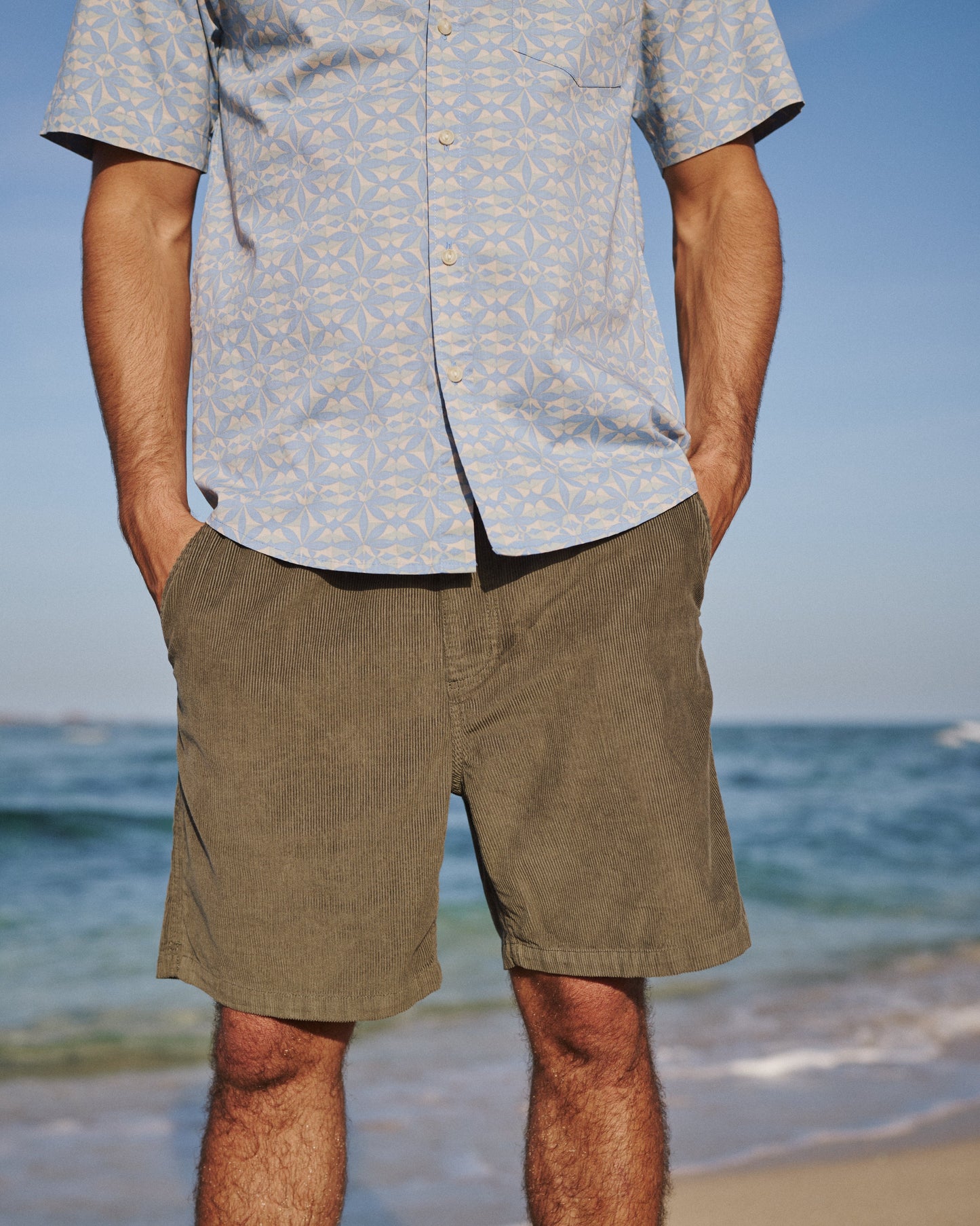 Taxer Corduroy Shorts - Grape Leaf
