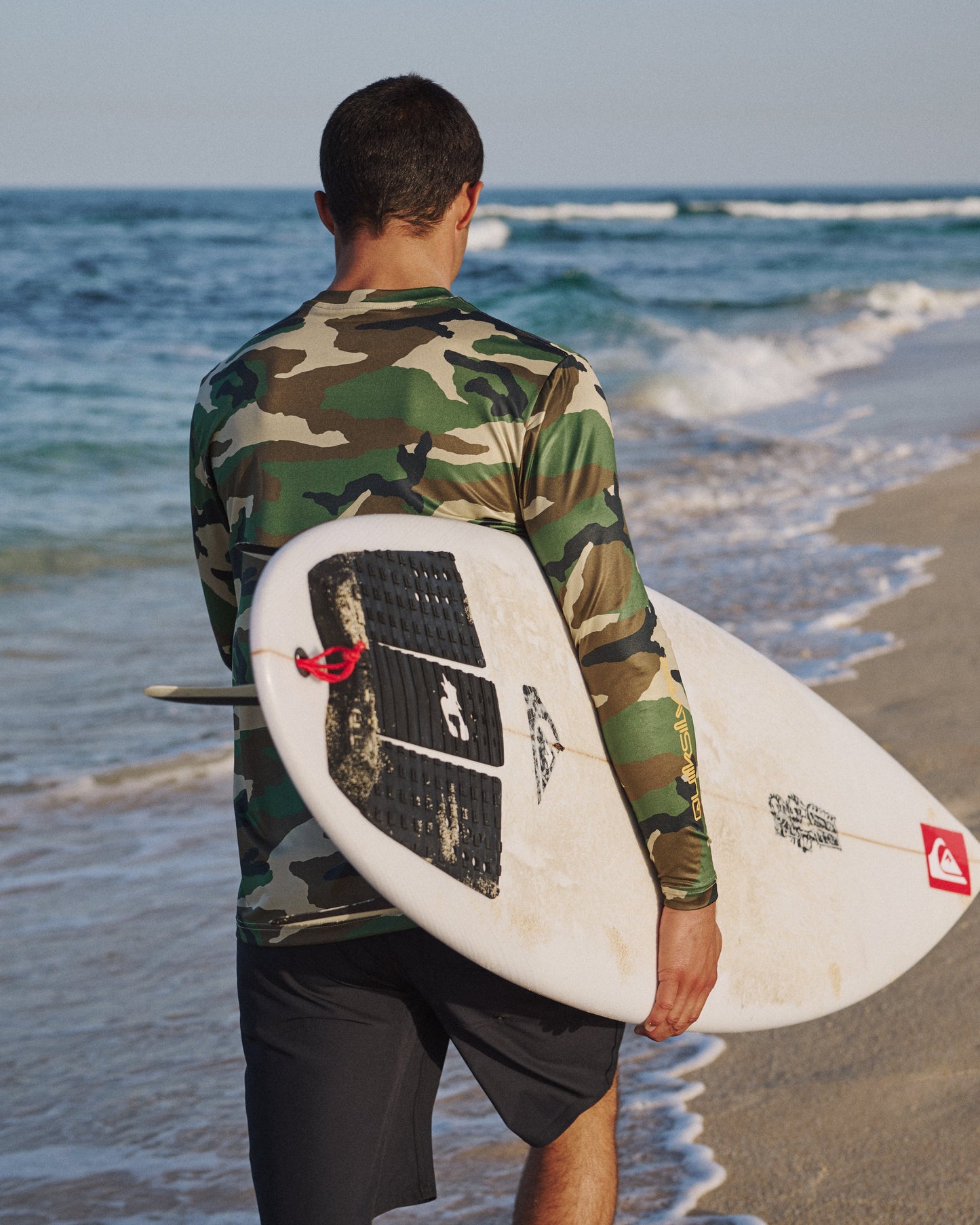 Everyday Long Sleeve Surf Tee - Camo