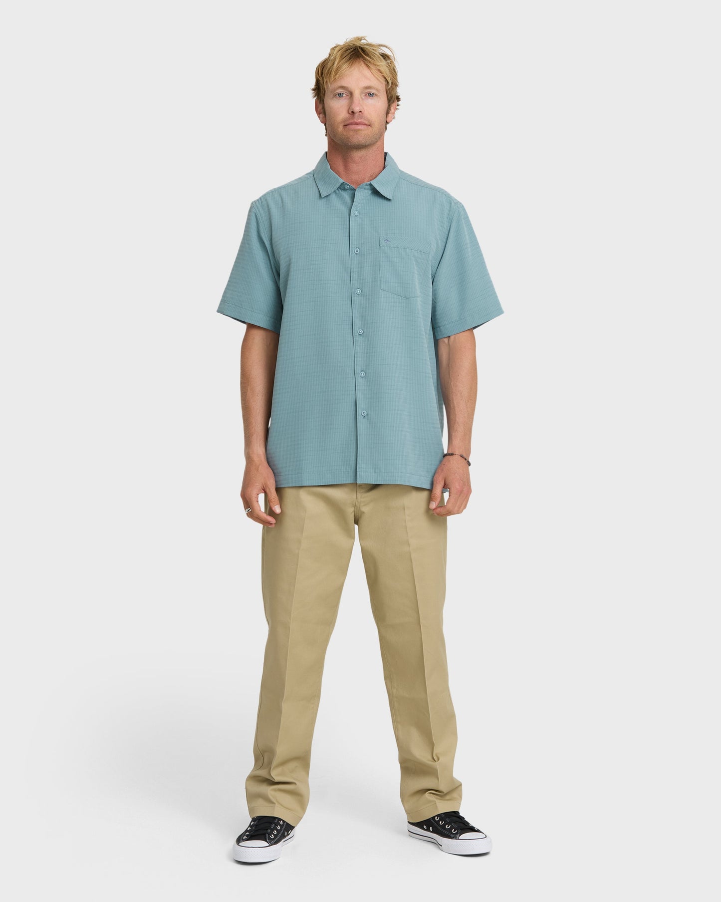 Waterman Centinela Premium Anti-Wrinkle Shirt - Dusty Blue