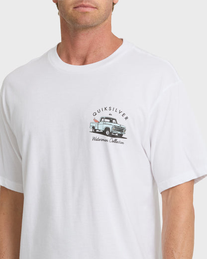 Waterman Four Wheeler Classic T-shirt - White