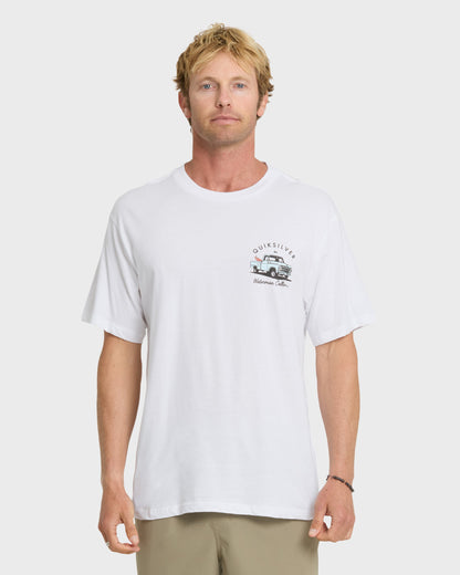 Waterman Four Wheeler Classic T-shirt - White