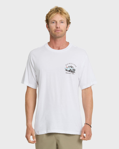Waterman Four Wheeler Classic T-shirt - White